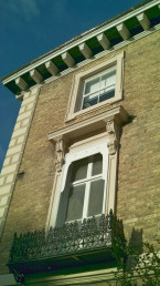 sash windows in a flat
